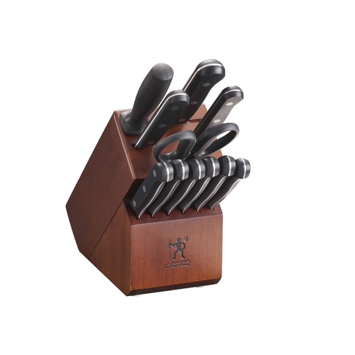 Knife Storage Block Solution Stainless Steel 12 pc Satin