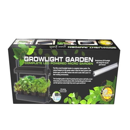 Hydroponic Grow Light 12 W LED Black