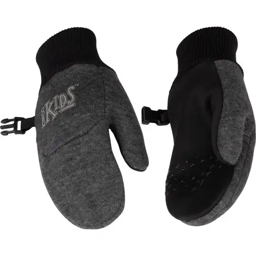 Kinco 2960T-KS Mittens Child's Outdoor Winter Black/Gray S Black/Gray Pair