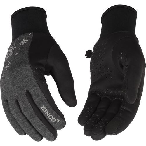 Kinco 2960W-M Gloves Women's Outdoor Winter Black/Gray M Black/Gray