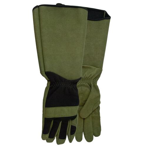 Gardening Gloves Game of Thorns One Size Fits All Spandex Black/Green Black/Green