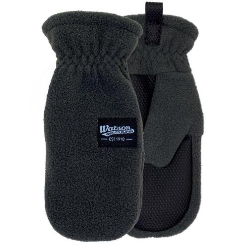 Watson Gloves 9384-XXS Cold Weather Gloves XXS Polyester Baby Fleece Navidad Grey Grey