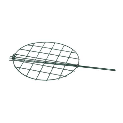 Plant Stake 24" H X 16" W X 16" D Green Steel Green