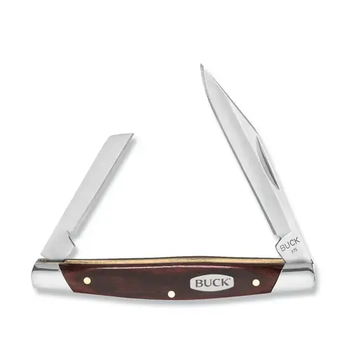 Pocket Knife Deuce Brown 420J2 Stainless Steel 2.63"