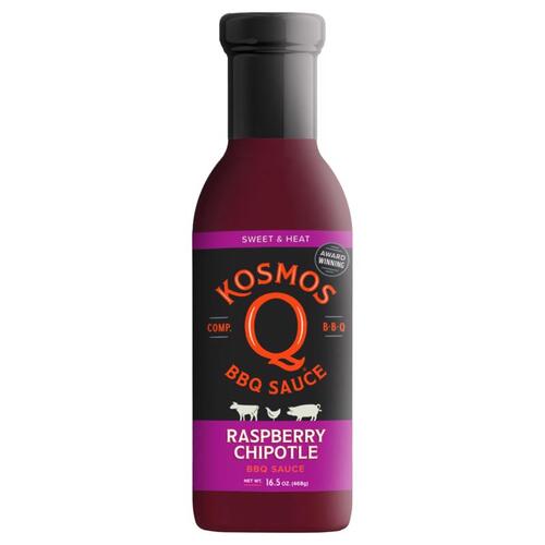 Kosmos Q KOS-RAS-CHIP BBQ Sauce Raspberry Chipotle 16.5 oz