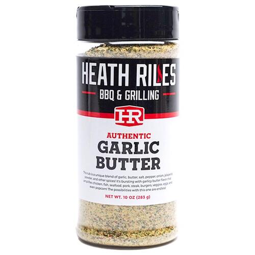 Heath Riles BBQ HRB0050 BBQ Rub Garlic Butter 10 oz