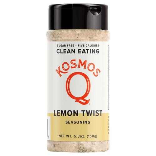 Kosmos Q KOS-LMNTWST-SHK Seasoning Clean Eating Lemon Twist 5.3 oz