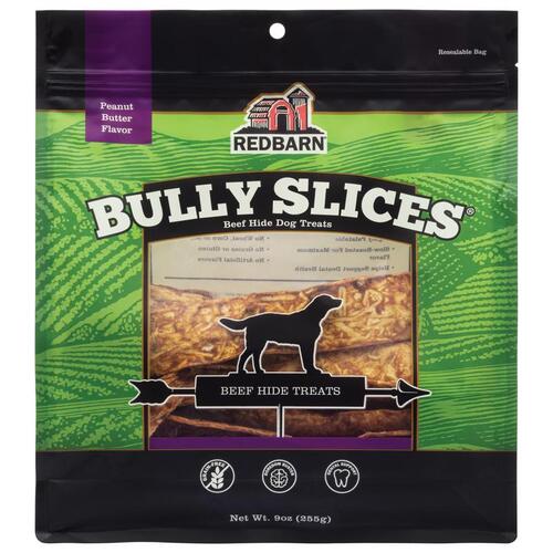 Redbarn 255014 Treats Bully Slices Peanut Butter Grain Free For Dogs 9 oz