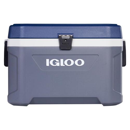 Igloo 49025 Ice Chest MaxCold Blue/Gray 54 qt Blue/Gray