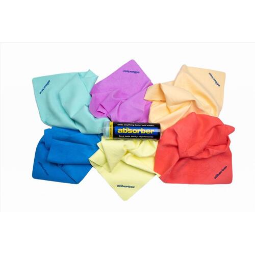 The Absorber 34910 Chamois 32" L X 20" W PVA Assorted