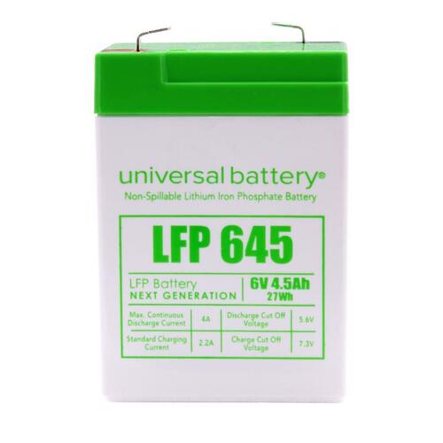 Universal Battery LFP645 4.5 Ah 6 V