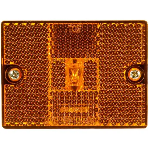 LED Light Amber Square Clearance/Side Marker Amber - pack of 2