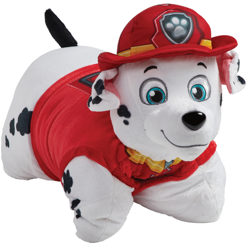 Plush Toy Nickelodeon Paw Patrol Marshall Polyester Multicolored 1 pc Multicolored - pack of 4