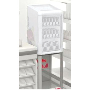 Red Bull Mini Fridge with Stand New