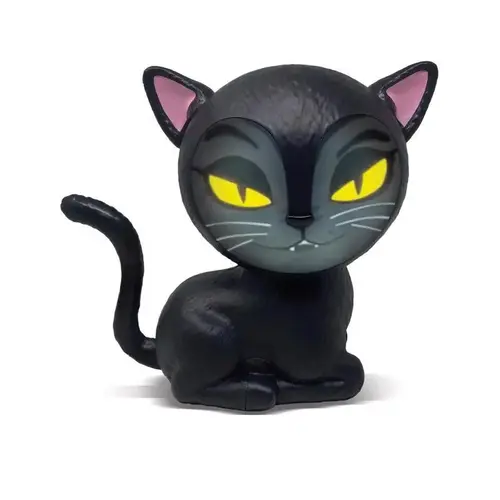 Halloween Decor Eek the Cat 8" Talking Animated Black - pack of 4