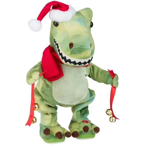 Gemmy 112462 Animated Decor Multicolored Waving Twisting T-Rex 13" Multicolored