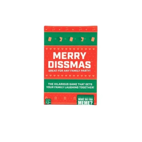Holiday Party Game Merry Dissmas Multicolored 266 pc Multicolored