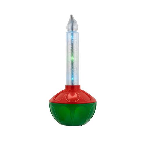 Mr. Christmas 10545AC Blow Mold LED RGB Bubble Light 2 ft. Silver