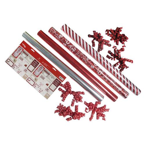 Gift Wrap Kit Assorted Holiday Assorted