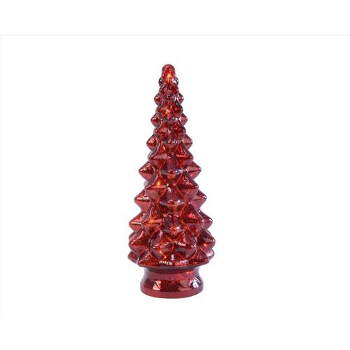 Christmas Tree LED Red Lighting 13" Red - pack of 6