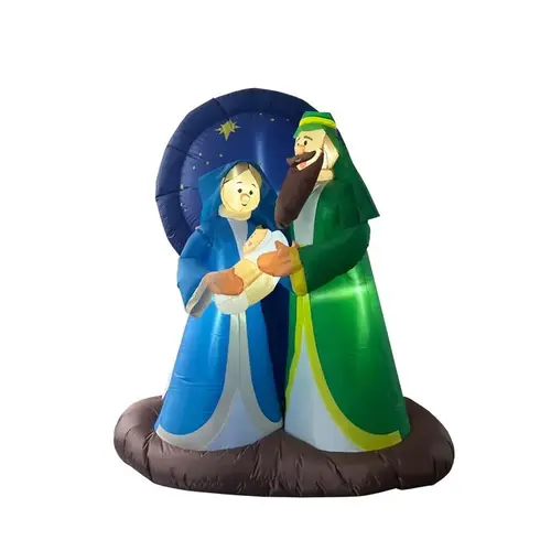 Inflatable LED Nativity 7 ft.