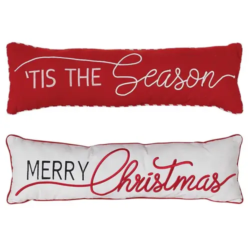 Pillow Assorted Holiday Messages 3" Assorted - pack of 8