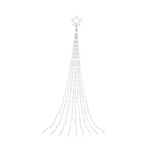 Yard Decor LED Multi RGB Shooting Star 12 ft.