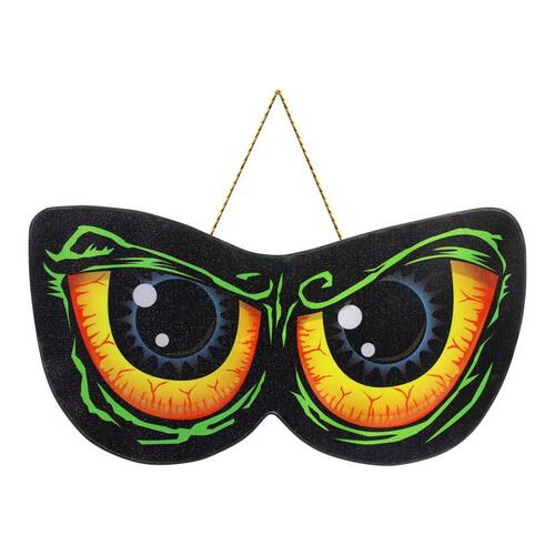 Occasions 33482 Halloween Decor 11" LED Animated Lighted Eyes Multicolored