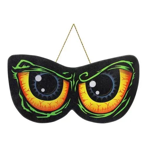 Halloween Decor 11" LED Animated Lighted Eyes Multicolored