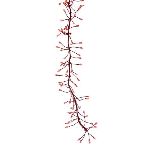 Christmas Lights LED Big Seed Cluster Red 250 ct String