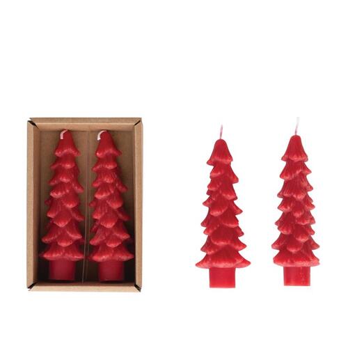 Candle Flaire Holly Berry Tree Taper 5" Holly Berry - pack of 12