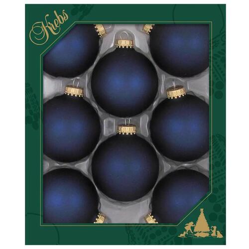 Ornaments Midnight Haze Ball 2-5/8" Midnight Haze