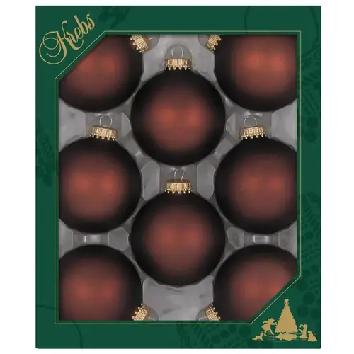CHRISTMAS BY KREBS CBK83313 Ornament Mustang Velvet Ball 2-5/8" Mustang Velvet