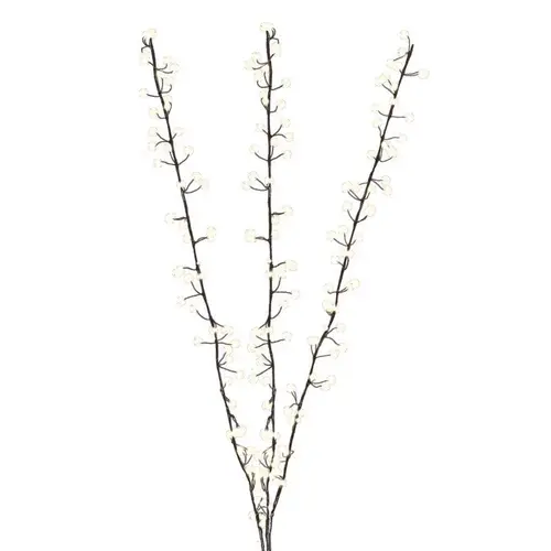 Yard Decor LED Pure White Lighted Branches 38" - pack of 6