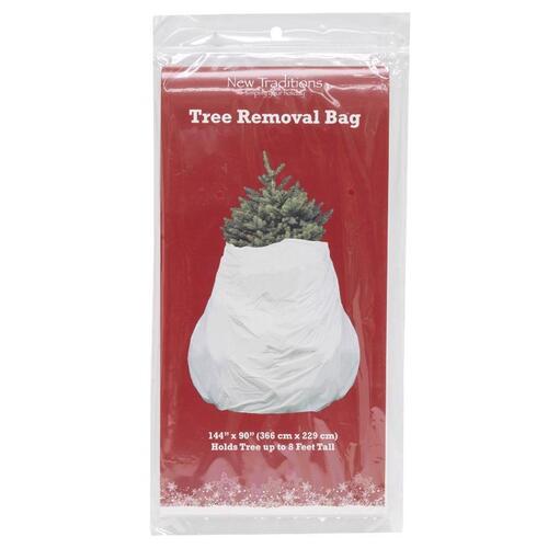 Tree Removal Bag White 144" W X 90" D White