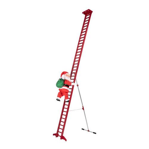 Mr. Christmas 68065AC Yard Decor LED Multi Climbing Santa 10 ft.