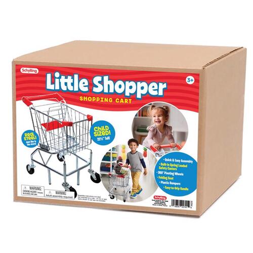 Schylling AHTSHC Shopping Cart Steel Silver Silver