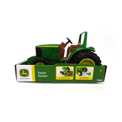 Tractor Toy John Deere Plastic Green Green