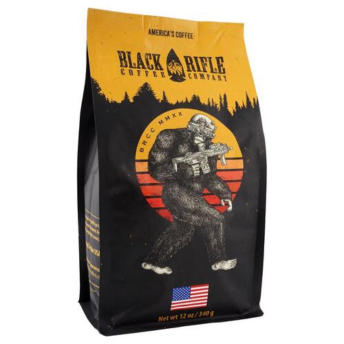Black Rifle Coffee Company 30-109-12G-201 Ground Coffee Black Rifle Coffee Tactisquatch Dark