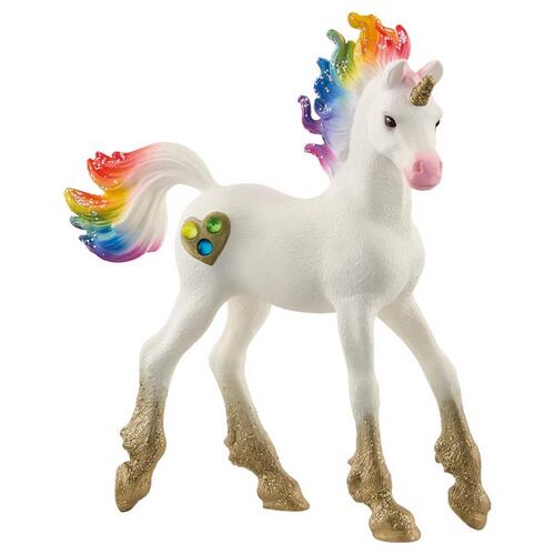 Rainbow Love Unicorn Foal Bayala White 1 pc White - pack of 3