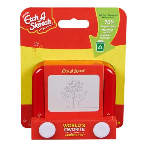 Etch A Sketch 6066730 Drawing Toy Plastic Red/White Red/White