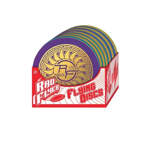 Frisbee Rad Flyer Assorted 1 pc Assorted - pack of 36