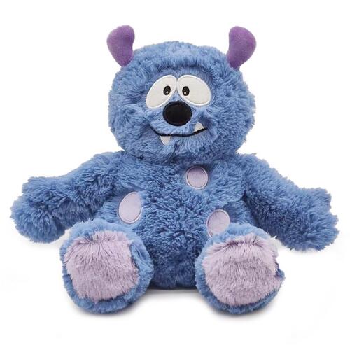 Warmies CP-MSTR-B Stuffed Animal Plush Blue Blue