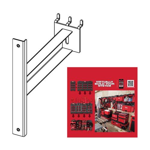 RETAIL FIRST INC 1000-000152 Sign Kit L2 Tools Milwaukee with pegboard bracket