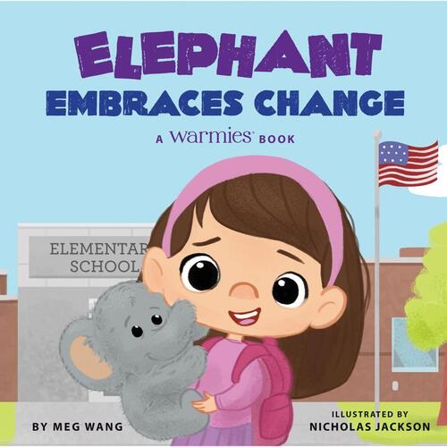 Warmies BK-ELEPHANT-1 Storybook Elephant Embraces Change