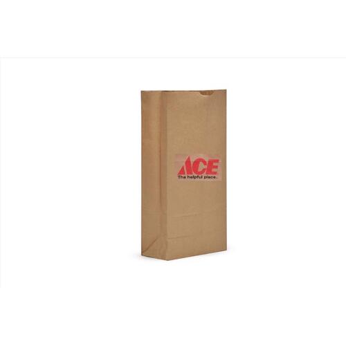 Shopping Bag Yes Paper Brown Recycled 500 pk 18" H X 8.25" W X 5.25" L Brown