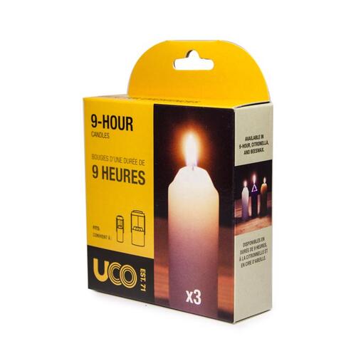 UCO L-CAN3PK Plumbers Candle White White