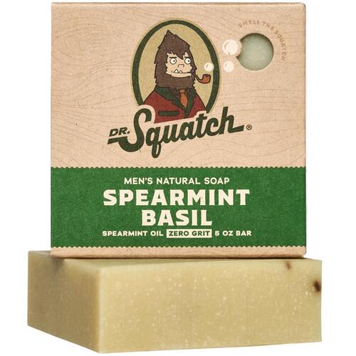 Bar Soap Spearmint Basil Scent 5 oz