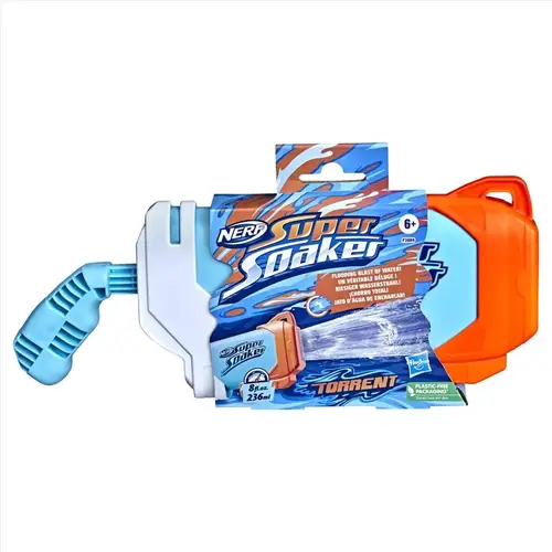 Hasbro HSBF3889 Water Blaster Nerf Super Soaker Torrent Plastic Multicolored 8 pc Multicolored