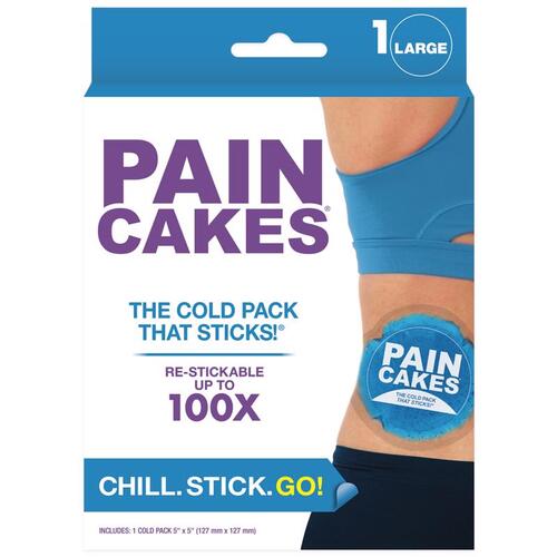 Pain Cakes TMF70001 Cold Pack 5" Blue Blue